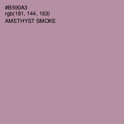 #B590A3 - Amethyst Smoke Color Image